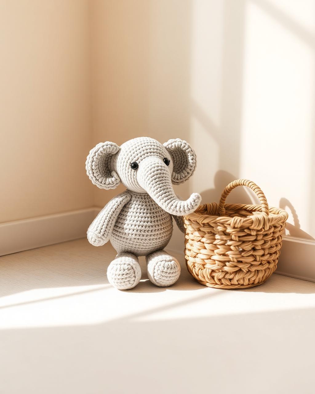 Handcrafted Elephant Soft Toy